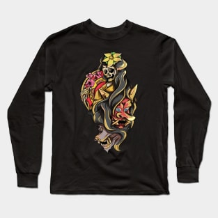 Evil Geisha Long Sleeve T-Shirt